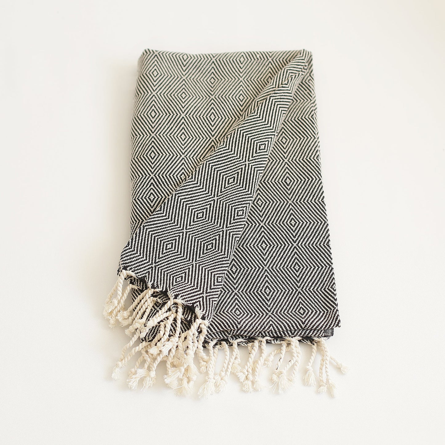 100% Turkish Cotton Handwoven Throw Blankets