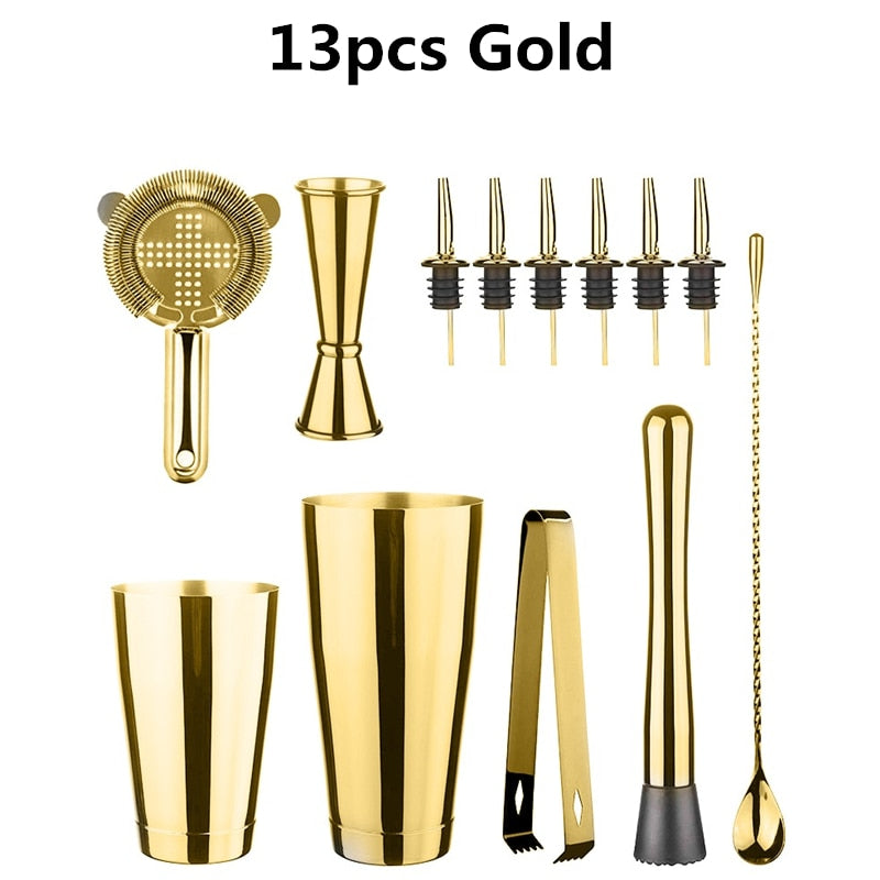 Cocktail Shaker Bar Set Free Shipping!