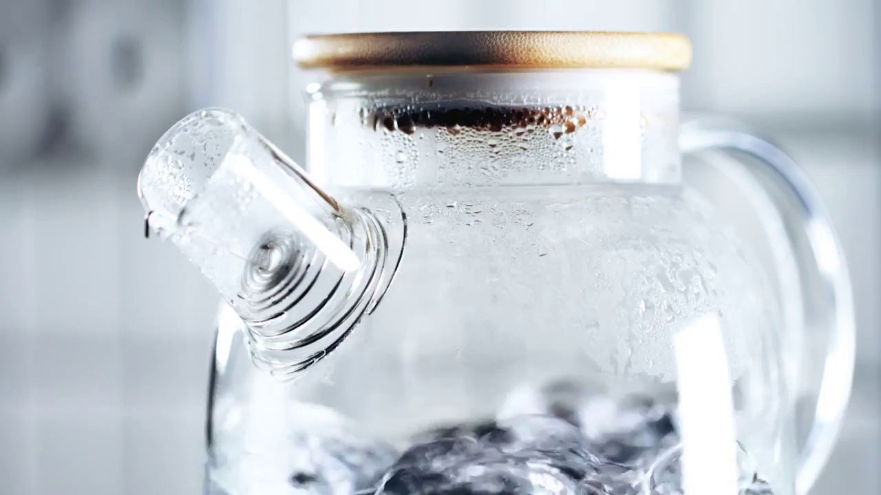 Wilmax Thermo Glass Tea Pot 20 Fl Oz | High temperature and shock resistant WL-888812/A