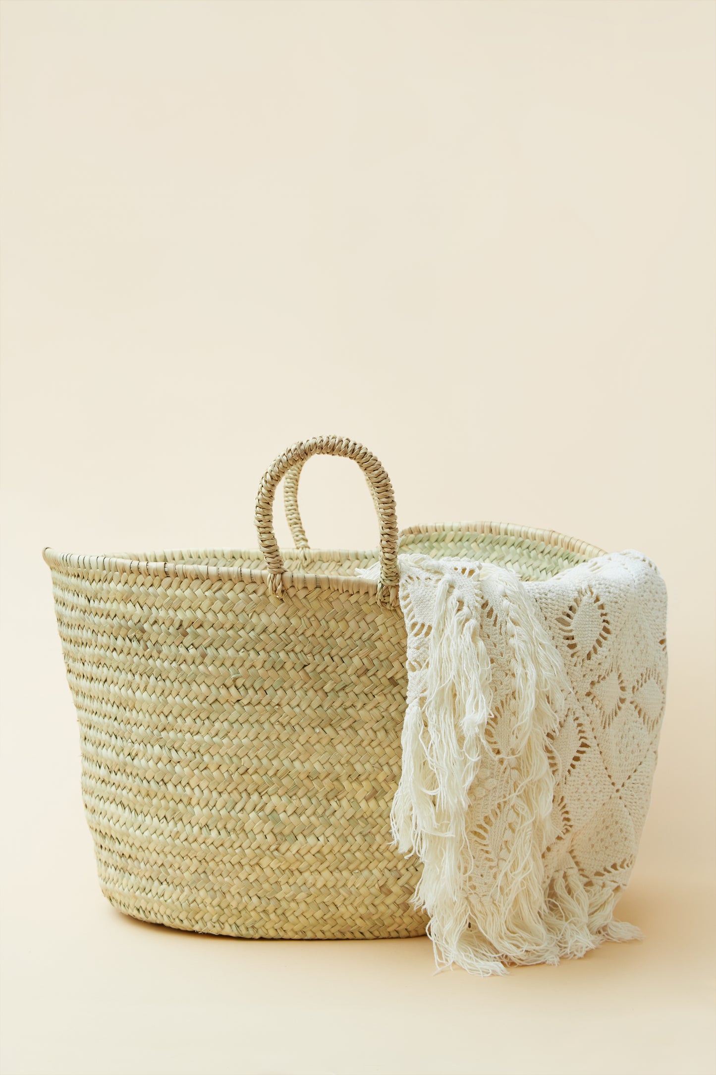 Woven Palm Basket